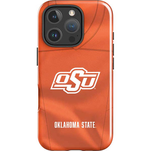 Oklahoma State University Orange Jersey iPhone 16 Pro Impact Case